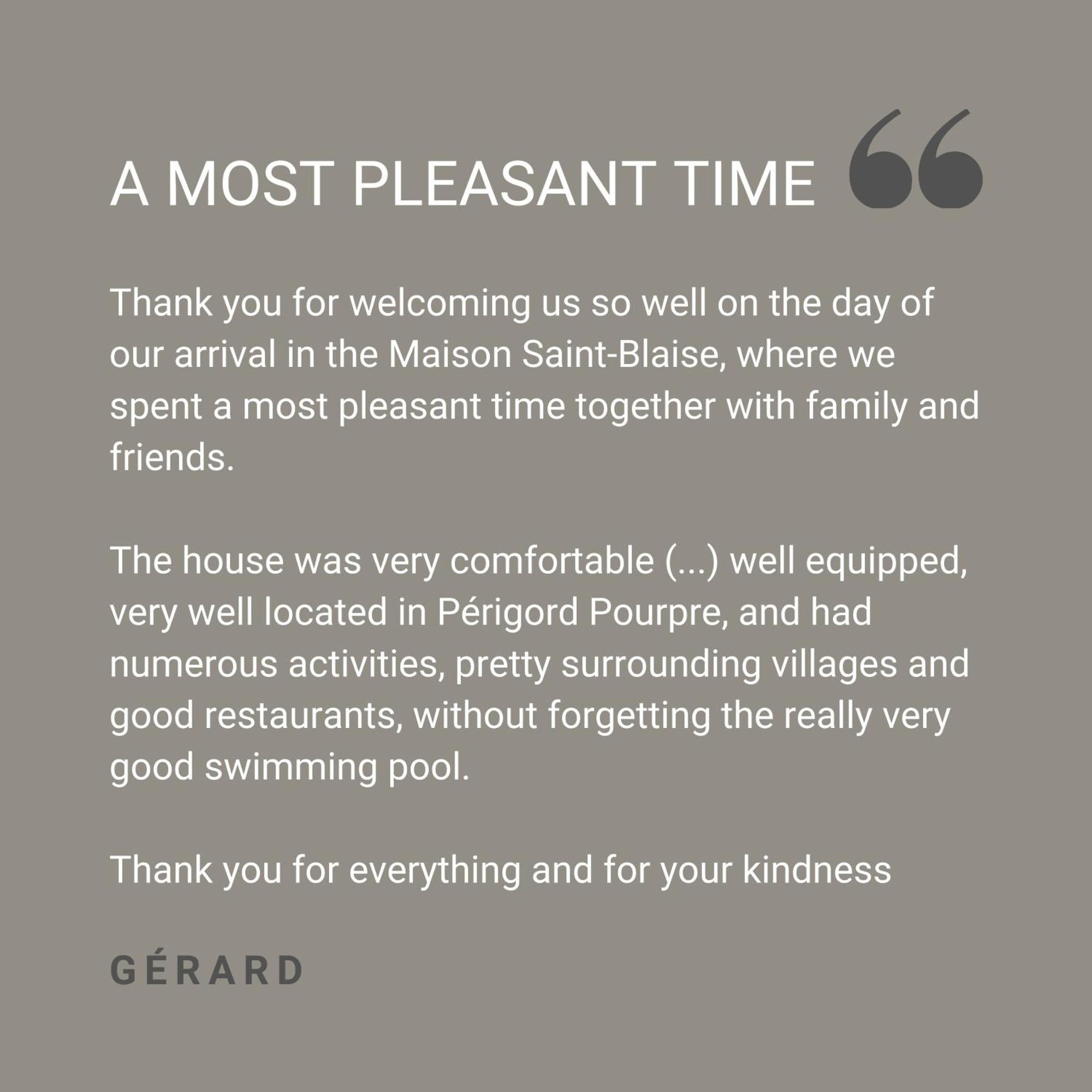 Maison Saint-Blaise Rampieux Exterior photo